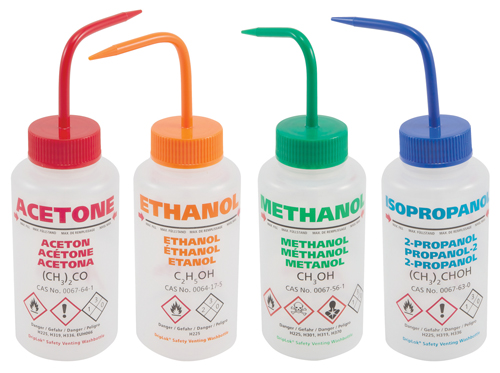 GHS Compliant Wash Bottles GHS Compliant Wash Bottles