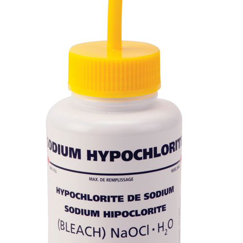 GHS Bleach Wash Bottle GHS Bleach Wash Bottle
