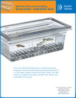 143354 ZebraFish Tanks Sales Sheet Literature