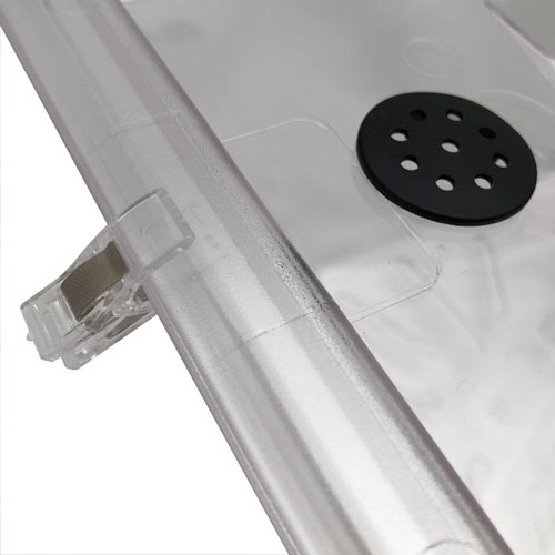 Student project tank clip and vent plug Student project tank clip and vent plug
