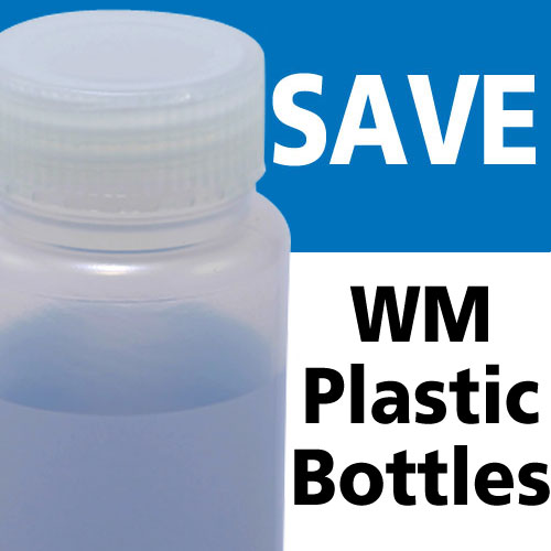 Azlon Overstock Wide Mouth Plastic Bottles