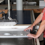 Table Saw Cutting Plastic