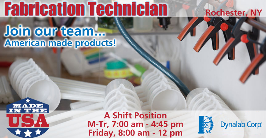Dynalab Hiring Fabrication CNC Machinist