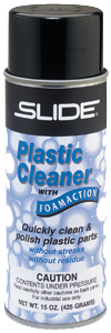 Slide Plastic Cleaner with Foamaction No. 41515 Slide Plastic Cleaner with Foamaction No. 41515