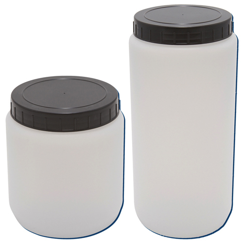 Kartell Cylindrical Jars | Plastic Container with Screw Cap - Dynalon
