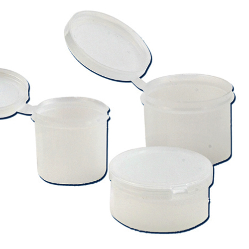 Bulk Hinged Lid Cylinders & Food Storage: Small Plastic Containers