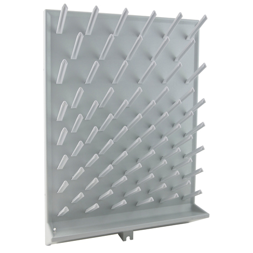 Plastic drying top rack