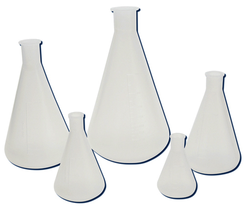 Kartell Erlenmeyer Flask | Plastic Conical Flask - Dynalon