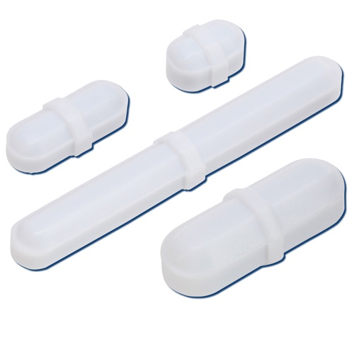 Case of 12 19mm Length Dynalon 303715 PTFE Round Stirring Bar without Glide Ring 8mm Outside Diameter Case of 12 19mm Length Dynalon 303715 PTFE Round Stirring Bar without Glide Ring 8mm Outside Diameter