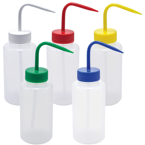 thumbnail image 2 of Labvida 500ml Squeeze Bottles 2 Pack - Thick Wall Plastic Wash Bottles For Lab & Plant Watering 2 of 10