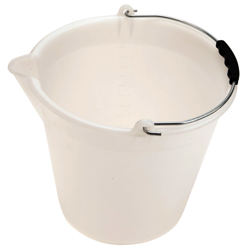 Kartell Bucket  Graduated Plastic Pail - Dynalon