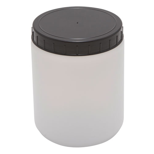 | with Screw Plastic Container Cap Cylindrical Kartell Jars - Dynalon