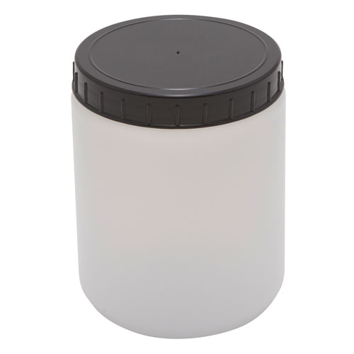 Kartell Cylindrical Jars | Plastic Container with Screw Cap - Dynalon