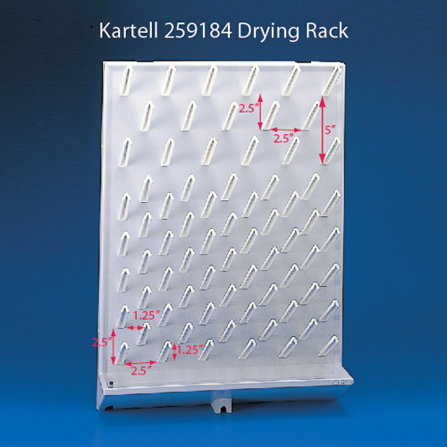 Kartell Drying Rack Lab Drying Rack Dynalon