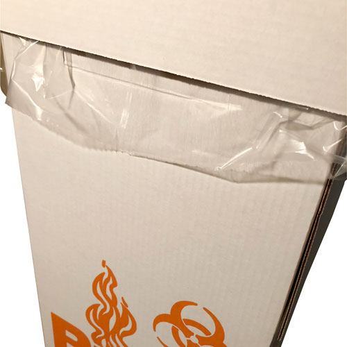 Dynalon 797025 Burn-Up Bin™ Biohazard Waste Disposal Boxes, Floor Model -  B7800-1