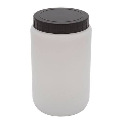 Kartell Cylindrical Jars | Plastic Container with Screw Cap - Dynalon
