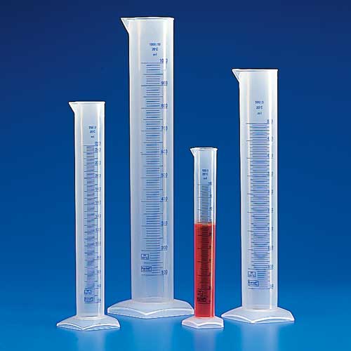 Polypropylene Printed Graduated Plastic Cylinders