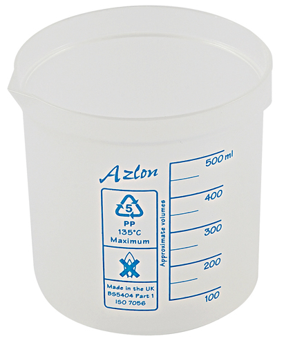 Azlon Square Ratio Beaker