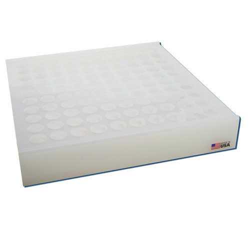 100 Place Plastic Scintillation Vial Rack 