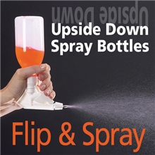 Upside Down Spray Bottle