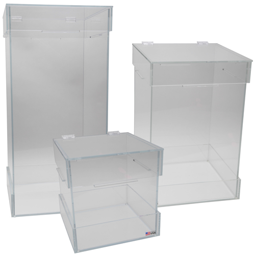 Acrylic Holders for Disposal Boxes