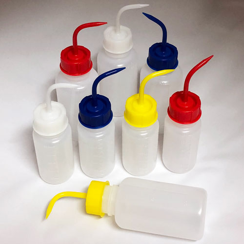 Kartell Color Coded Graduated Wash Bottles