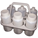 Plastic Bottles in 408175 Bottle Carrier