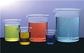 Kartell Griffin Style Plastic Beakers